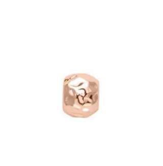 Pallina Elements oro rosa martellato  ECF11697  Elementi per Bracciali