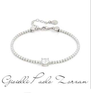 Bracciale Nomination Chic&Charm Joyful Edition Pietra Bianca 148630/010  Bracciali Tennis