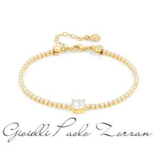 Bracciale Nomination Chic&Charm Joyful Edition Pietra Bianca 148630/012  Bracciali Tennis