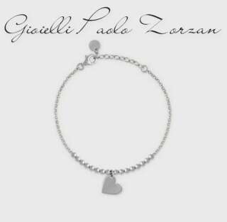 Bracciale Rue des mille Micro 1 Soggetto cuore BR-1SOGG PL CUO RH  Bracciali a Maglia