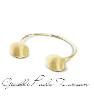 Bracciale Nanis a schiava "BUBBLE" in oro (grande) BI1-559  Bracciali a Maglia